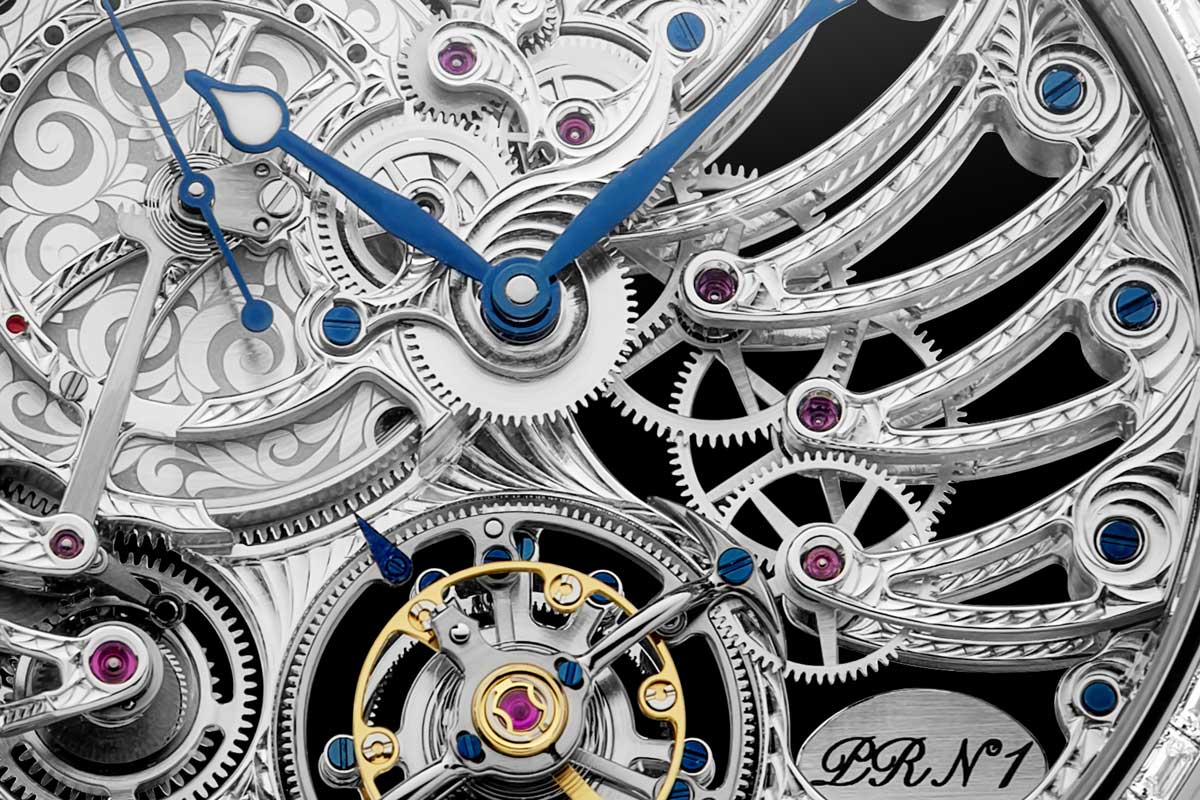 Virtuoso XI skeleton dial