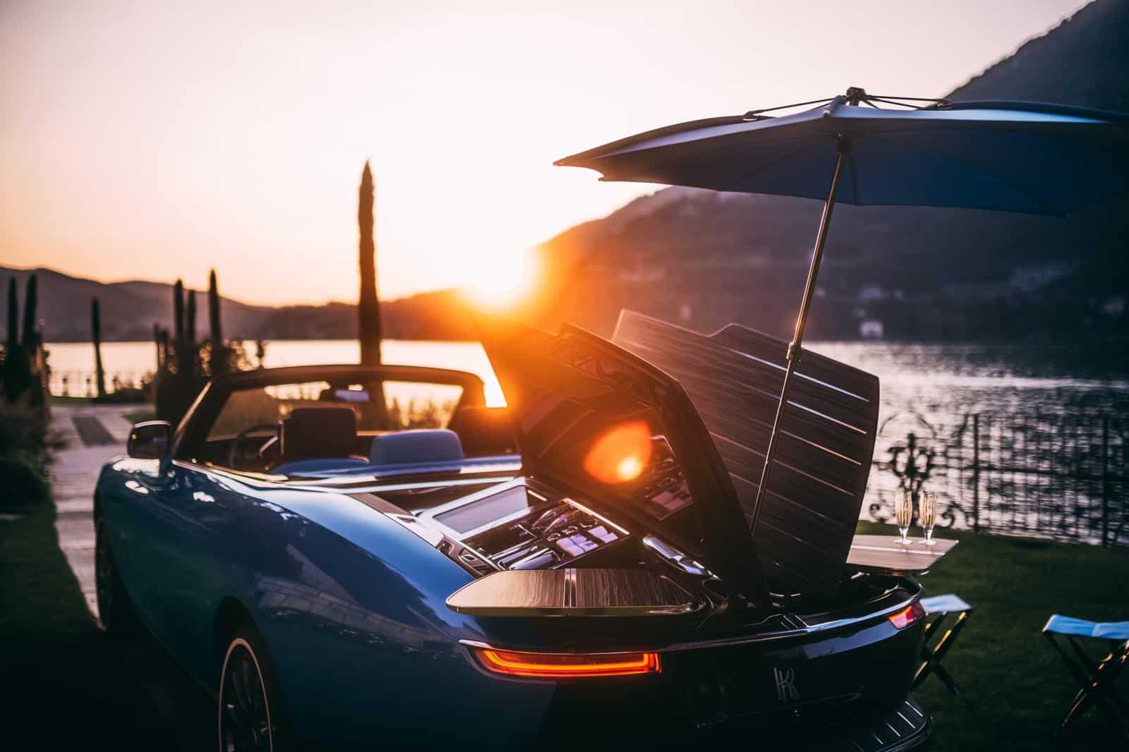 Luxurious Rolls-Royce Boat Tail with elegant design and craftsmanship.